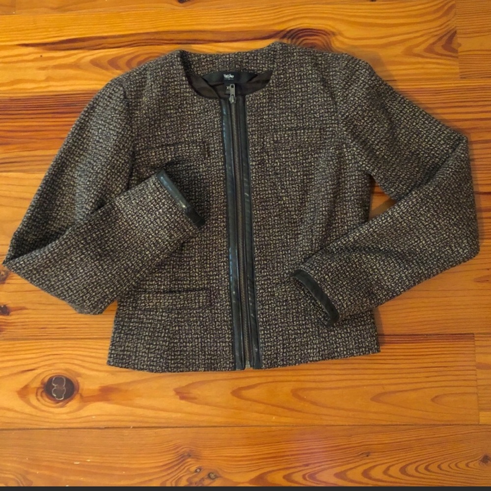 Vintage Mossimo Tweed Moto Jacket size XS